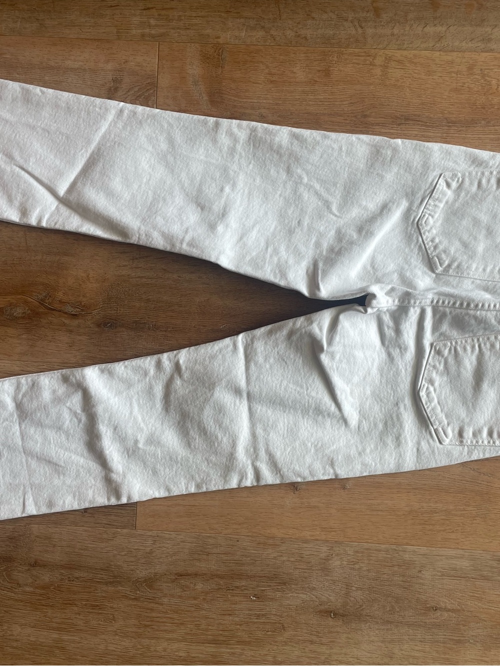 Zara Slim White Skinny Jeans